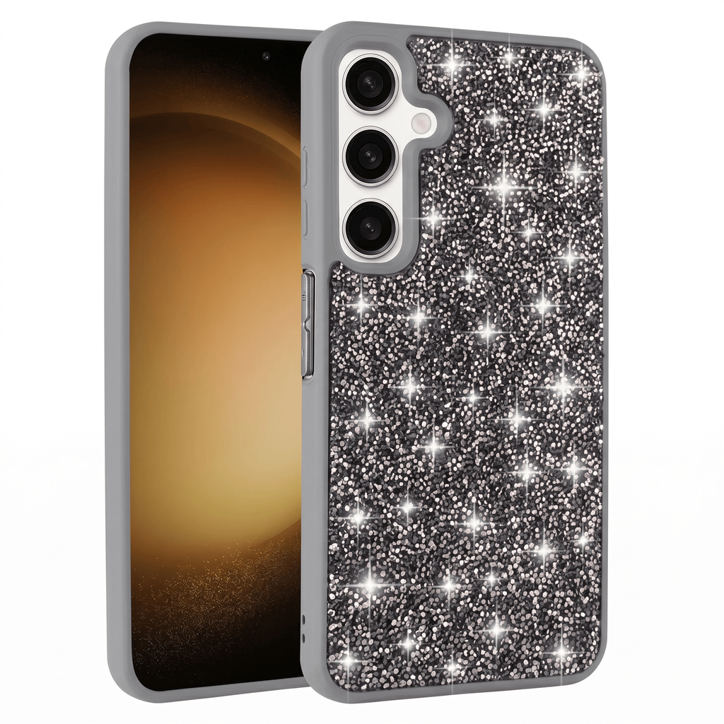 SparkleGlam Case – Rhinestone Protective Case – Samsung Galaxy A25 - TrendsToLife
