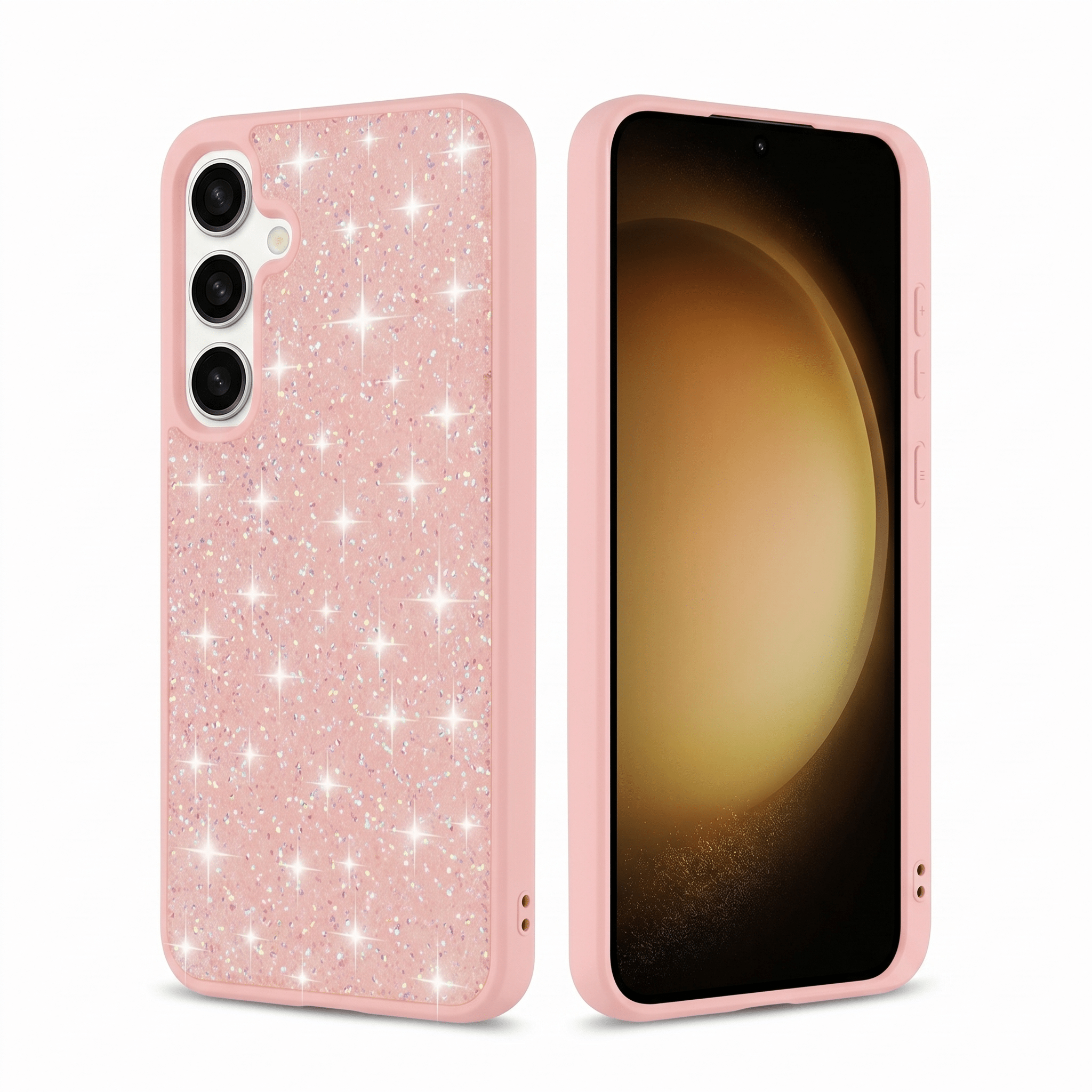 SparkleGlam Case – Rhinestone Protective Case – Samsung Galaxy A25 - TrendsToLife