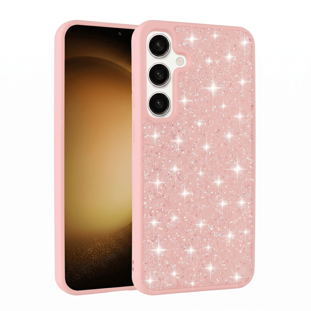SparkleGlam Case – Rhinestone Protective Case – Samsung Galaxy A25 - TrendsToLife