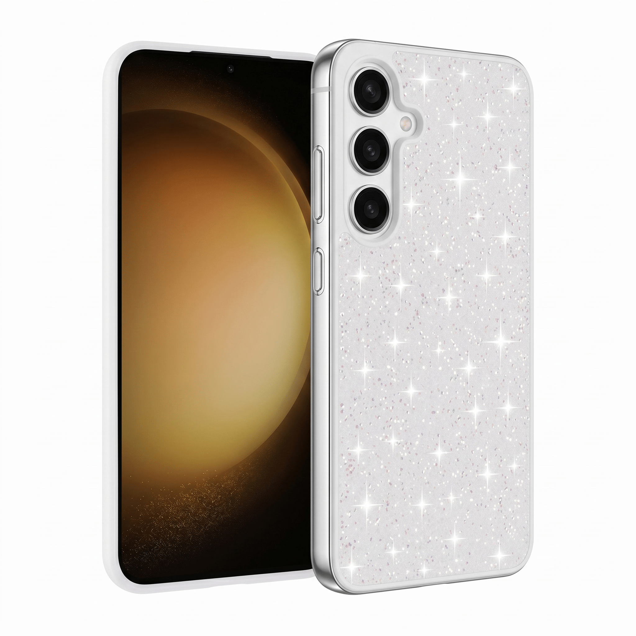 SparkleGlam Case – Rhinestone Protective Case – Samsung Galaxy A25 - TrendsToLife
