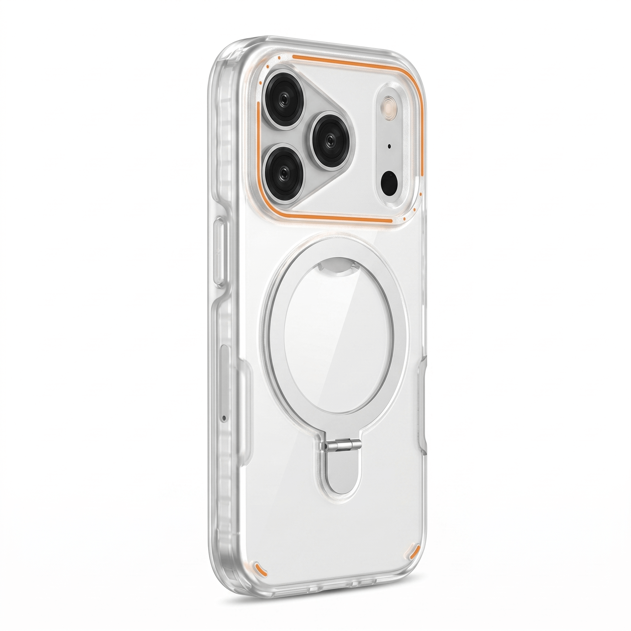 SpinGuard Magnetic Ring Stand Case for iPhone 17 – 360° Rotating Kickstand - TrendsToLife