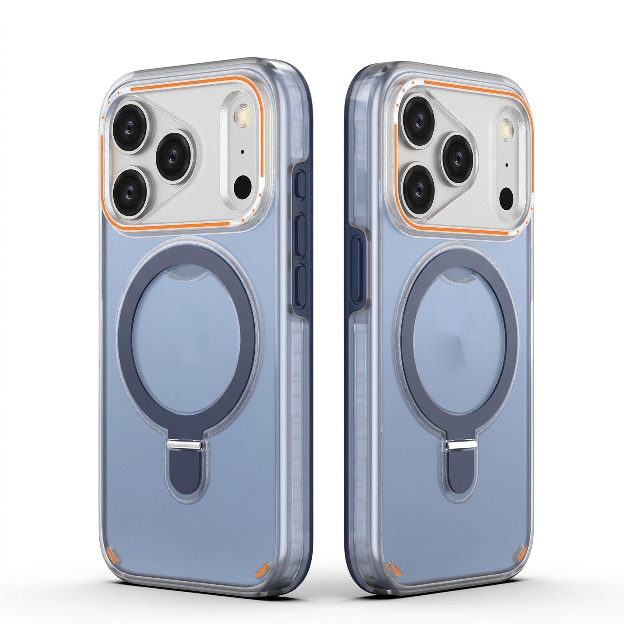 SpinGuard Magnetic Ring Stand Case for iPhone 17 – 360° Rotating Kickstand - TrendsToLife