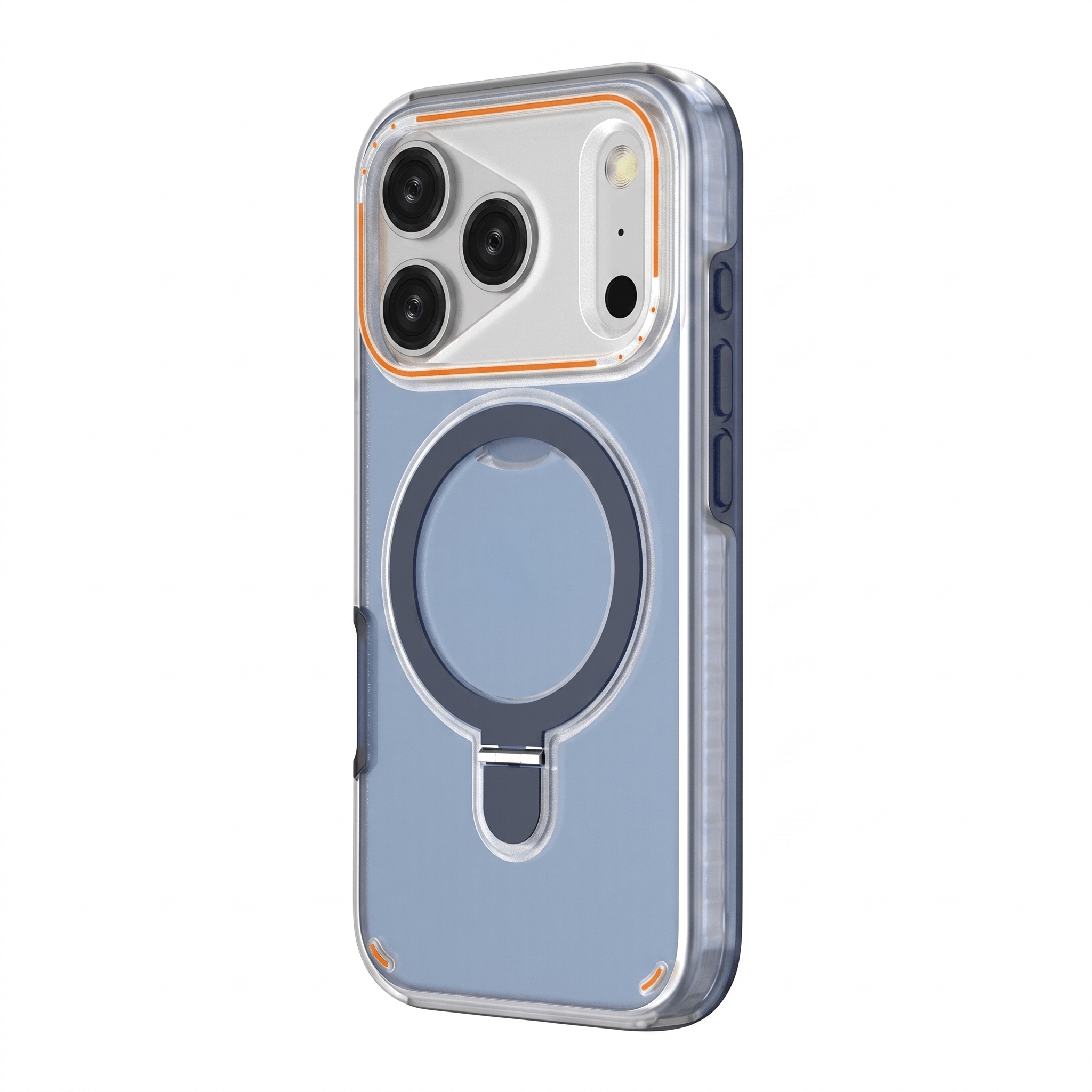 SpinGuard Magnetic Ring Stand Case for iPhone 17 – 360° Rotating Kickstand - TrendsToLife