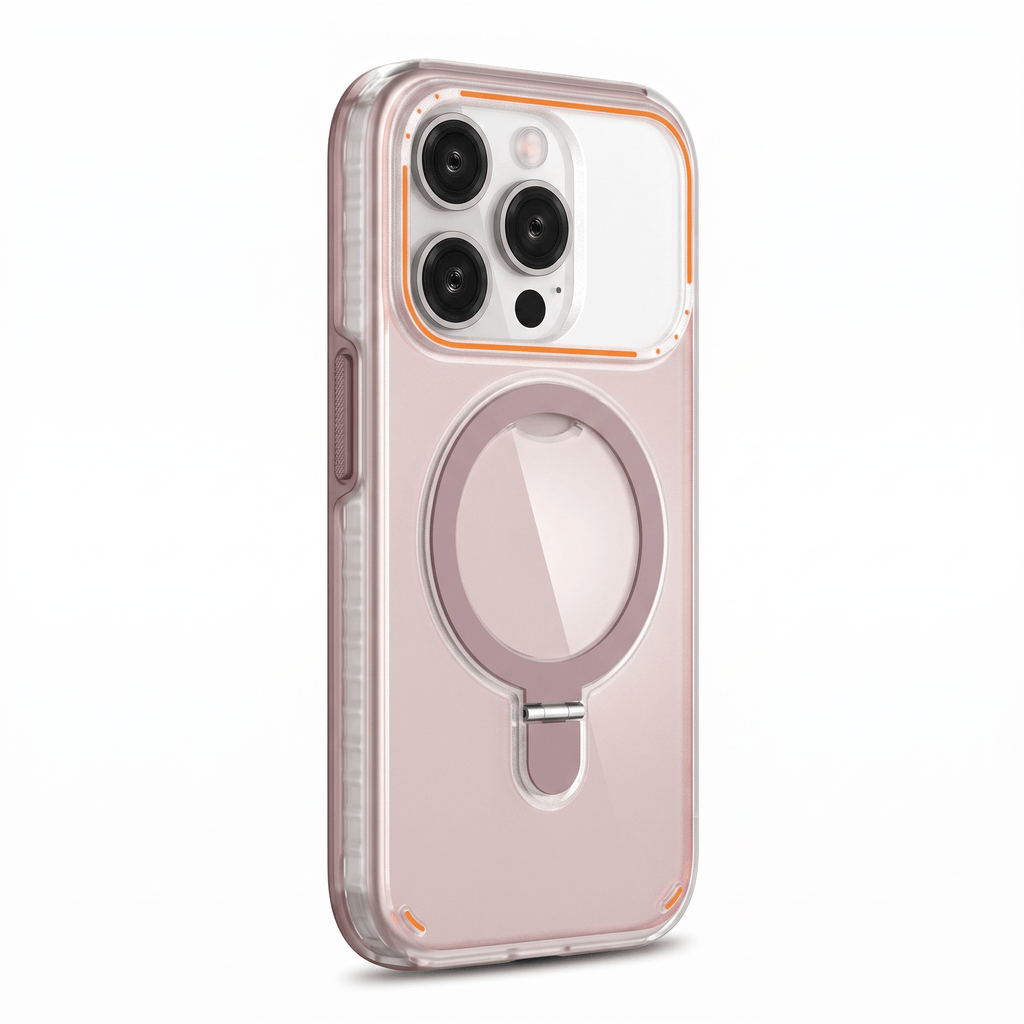 SpinGuard Magnetic Ring Stand Case for iPhone 17 – 360° Rotating Kickstand - TrendsToLife