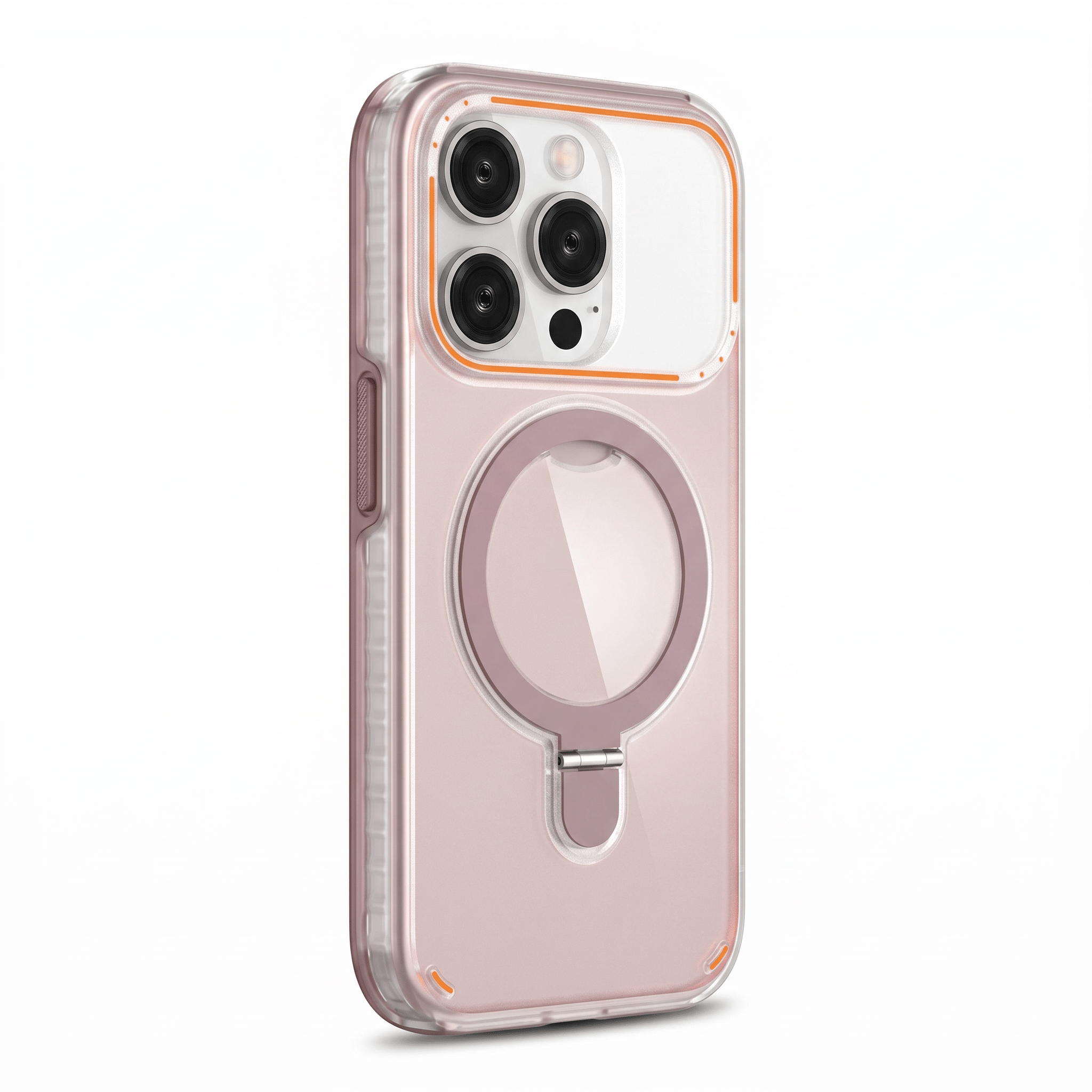 SpinGuard Magnetic Ring Stand Case for iPhone 17 – 360° Rotating Kickstand - TrendsToLife