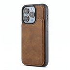 StandFlex Magnetic Leather Stand Case for iPhone 13–17 Series – Shockproof Protection - TrendsToLife