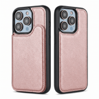 StandFlex Magnetic Leather Stand Case for iPhone 13–17 Series – Shockproof Protection - TrendsToLife