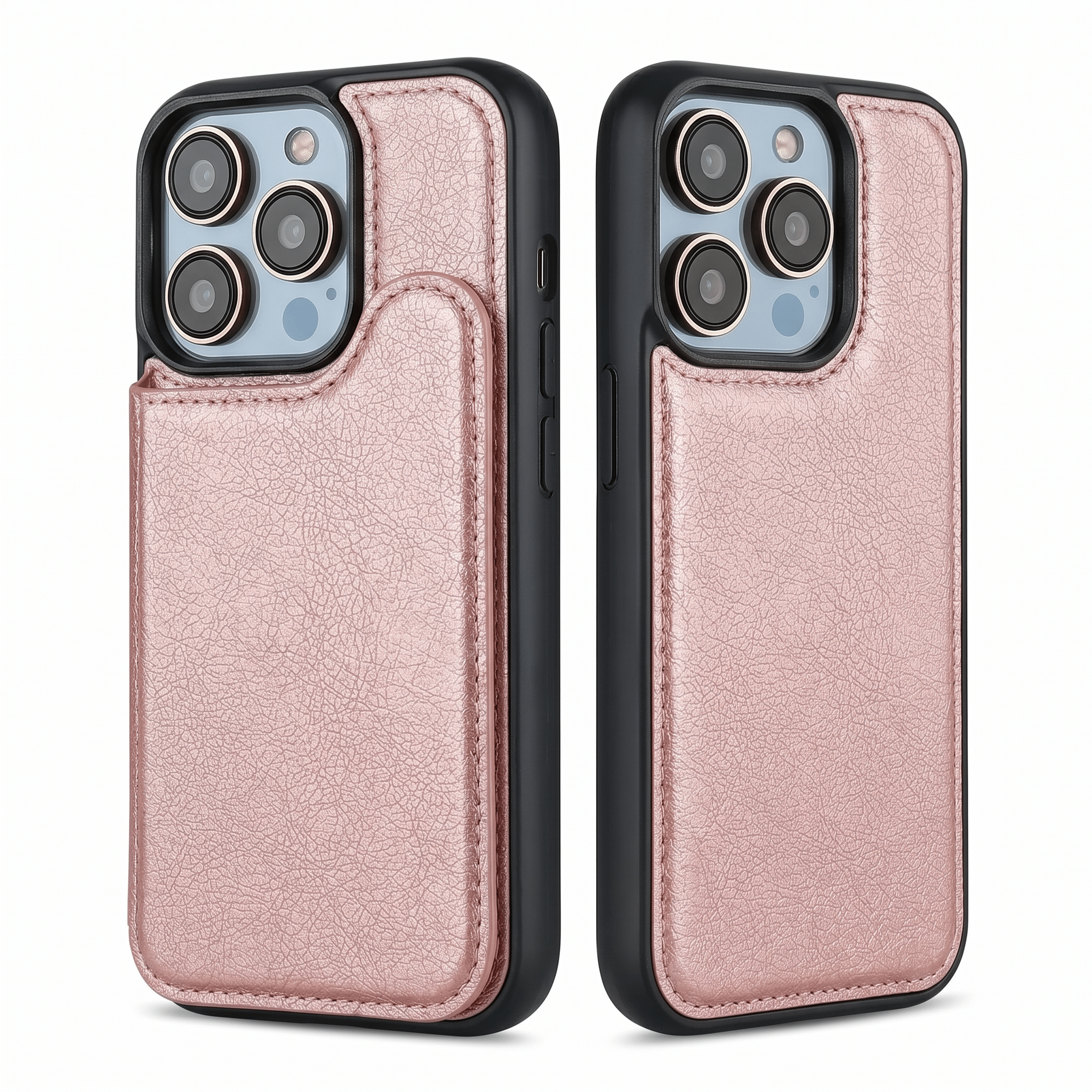 StandFlex Magnetic Leather Stand Case for iPhone 13–17 Series – Shockproof Protection - TrendsToLife