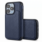 StandFlex Magnetic Leather Stand Case for iPhone 13–17 Series – Shockproof Protection - TrendsToLife
