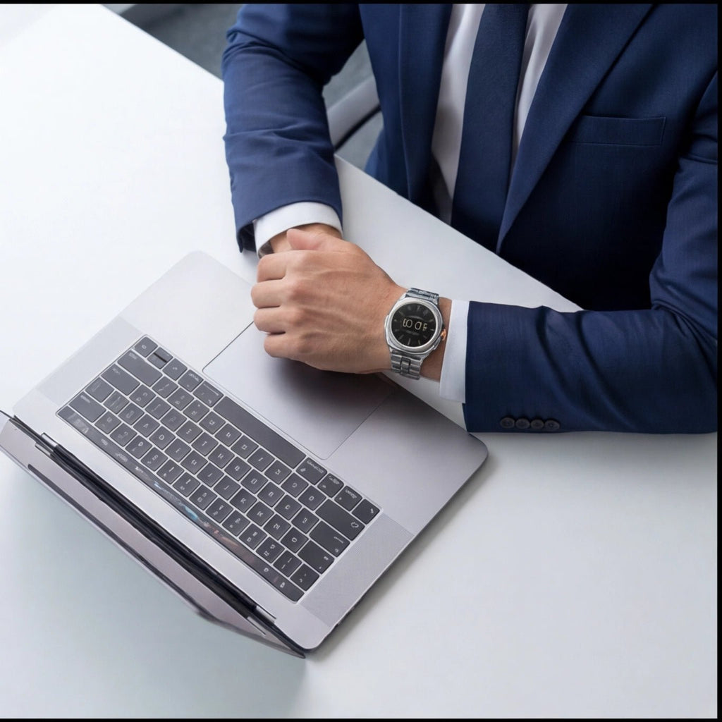 SteelLink Classic Watch Band – Stainless Steel Strap – Samsung Galaxy Watch 7 Ultra - TrendsToLife