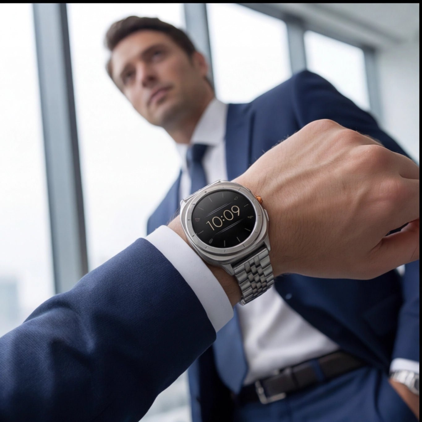 SteelLink Classic Watch Band – Stainless Steel Strap – Samsung Galaxy Watch 7 Ultra - TrendsToLife