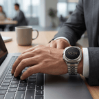 SteelLink Classic Watch Band – Stainless Steel Strap – Samsung Galaxy Watch 7 Ultra - TrendsToLife