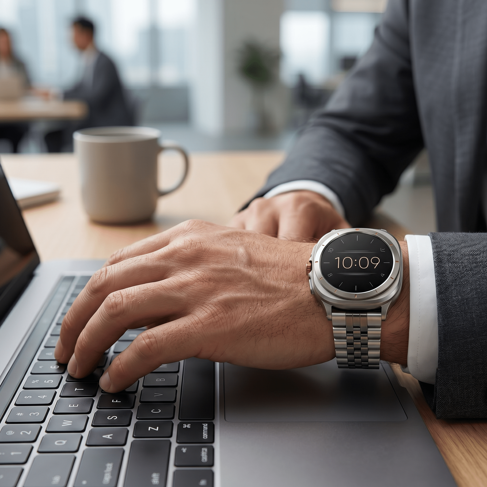 SteelLink Classic Watch Band – Stainless Steel Strap – Samsung Galaxy Watch 7 Ultra - TrendsToLife