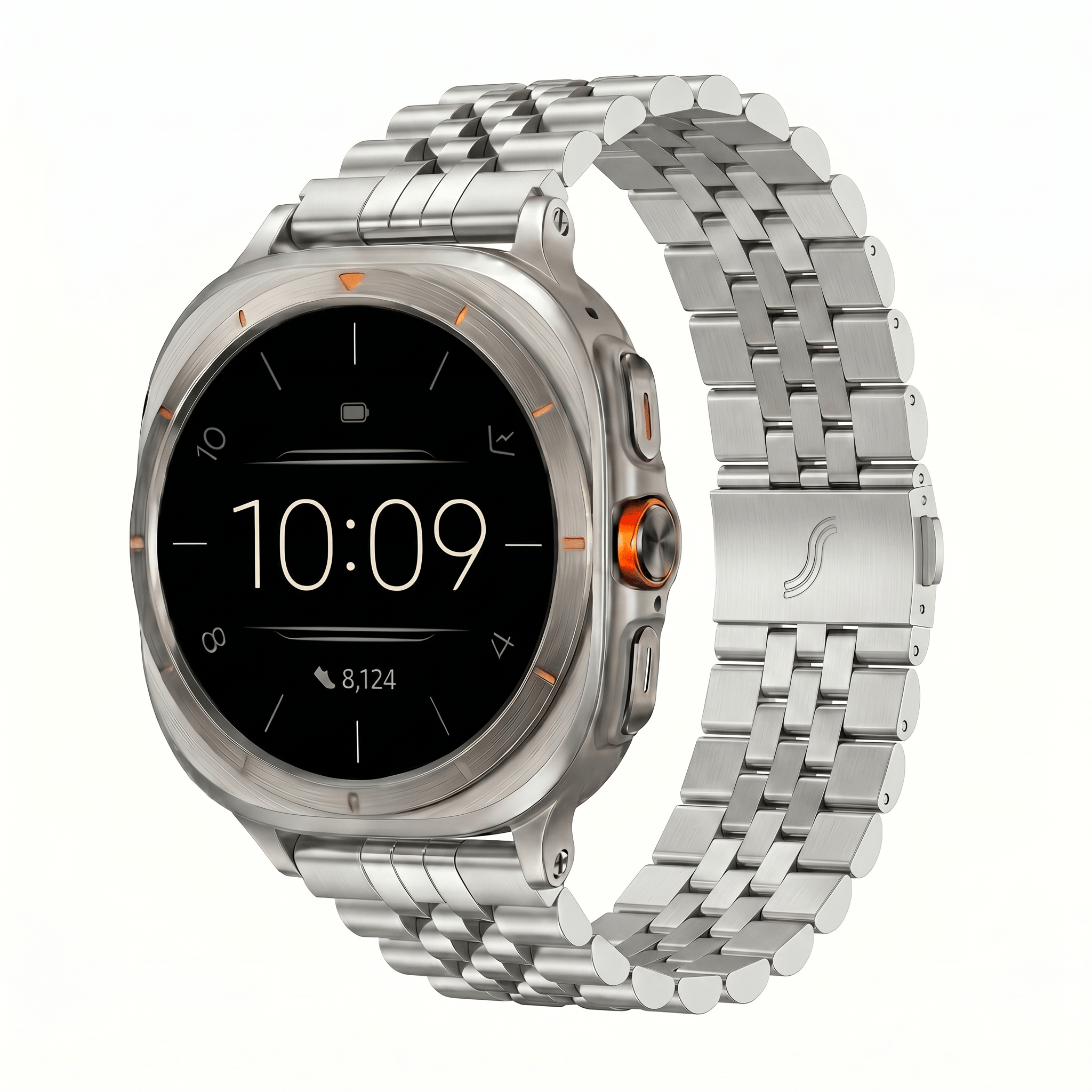 SteelLinked Classic Watch Band – Stainless Steel Strap – Samsung Galaxy Watch 7 Ultra - TrendsToLife