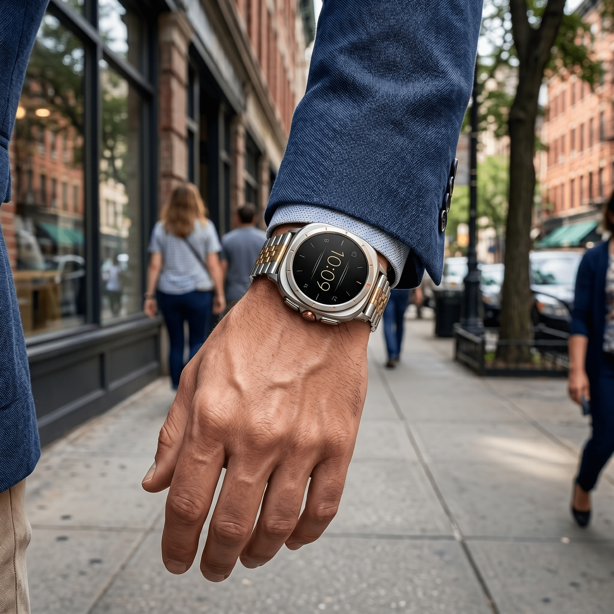 SteelLinked Classic Watch Band – Stainless Steel Strap – Samsung Galaxy Watch 7 Ultra - TrendsToLife
