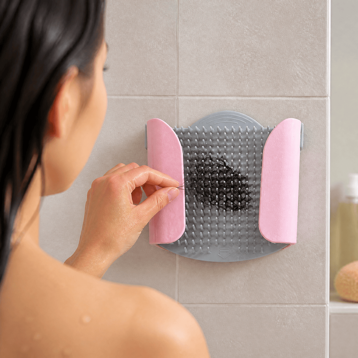 Strandlume — Wall-Mounted Shower Hair Catcher - TrendsToLife