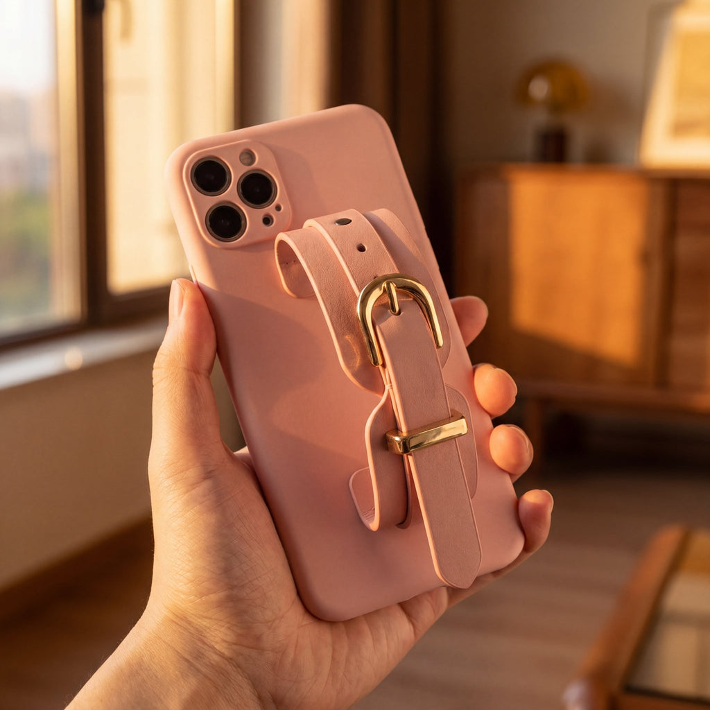 StrapSecure Leather Wrist Strap Case for Huawei P & Mate Series - TrendsToLife