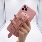 StrapSecure Leather Wrist Strap Case for Huawei P & Mate Series - TrendsToLife