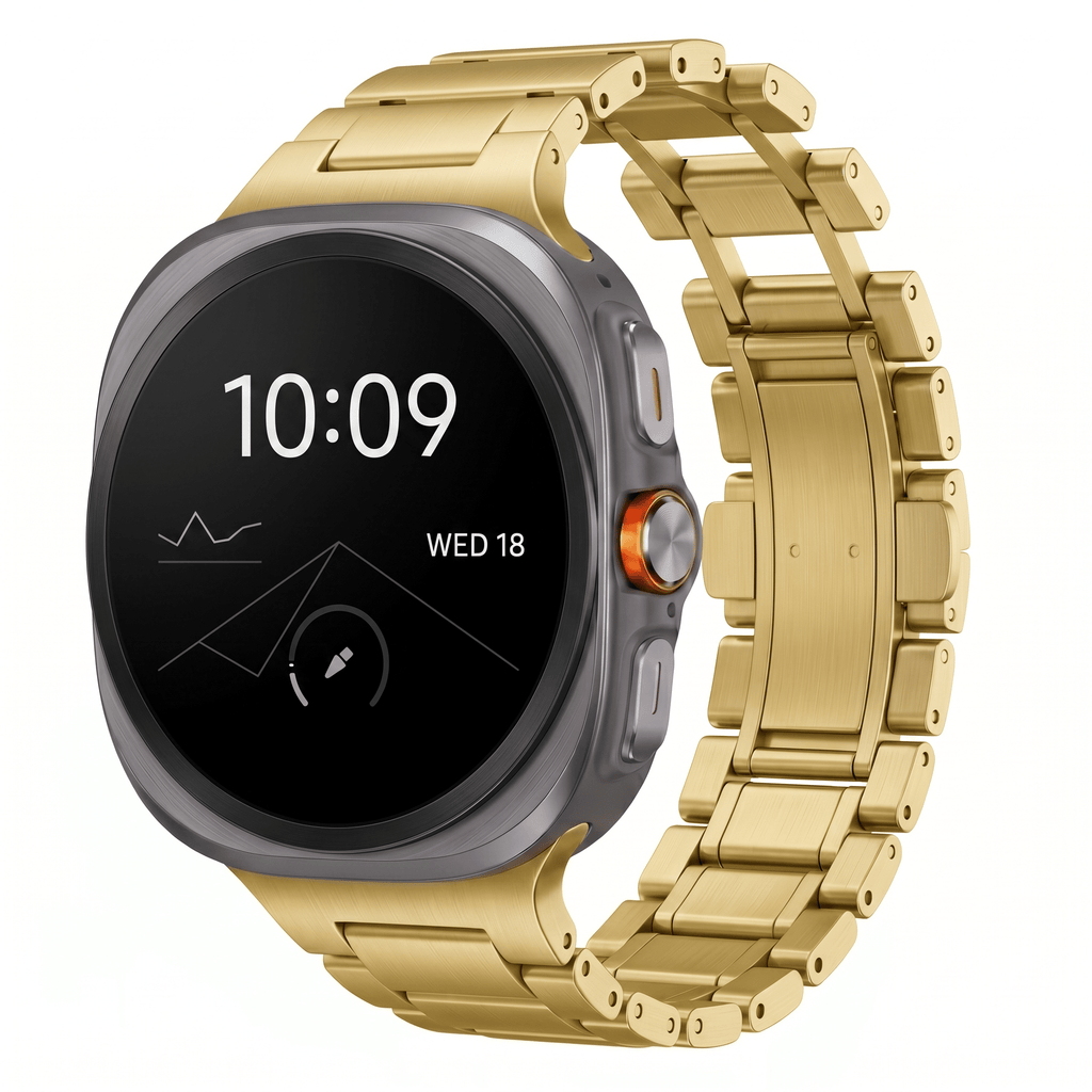 TitanEdge Metal Watch Band – Titanium Style Strap – Samsung Galaxy Watch 7 Ultra - TrendsToLife