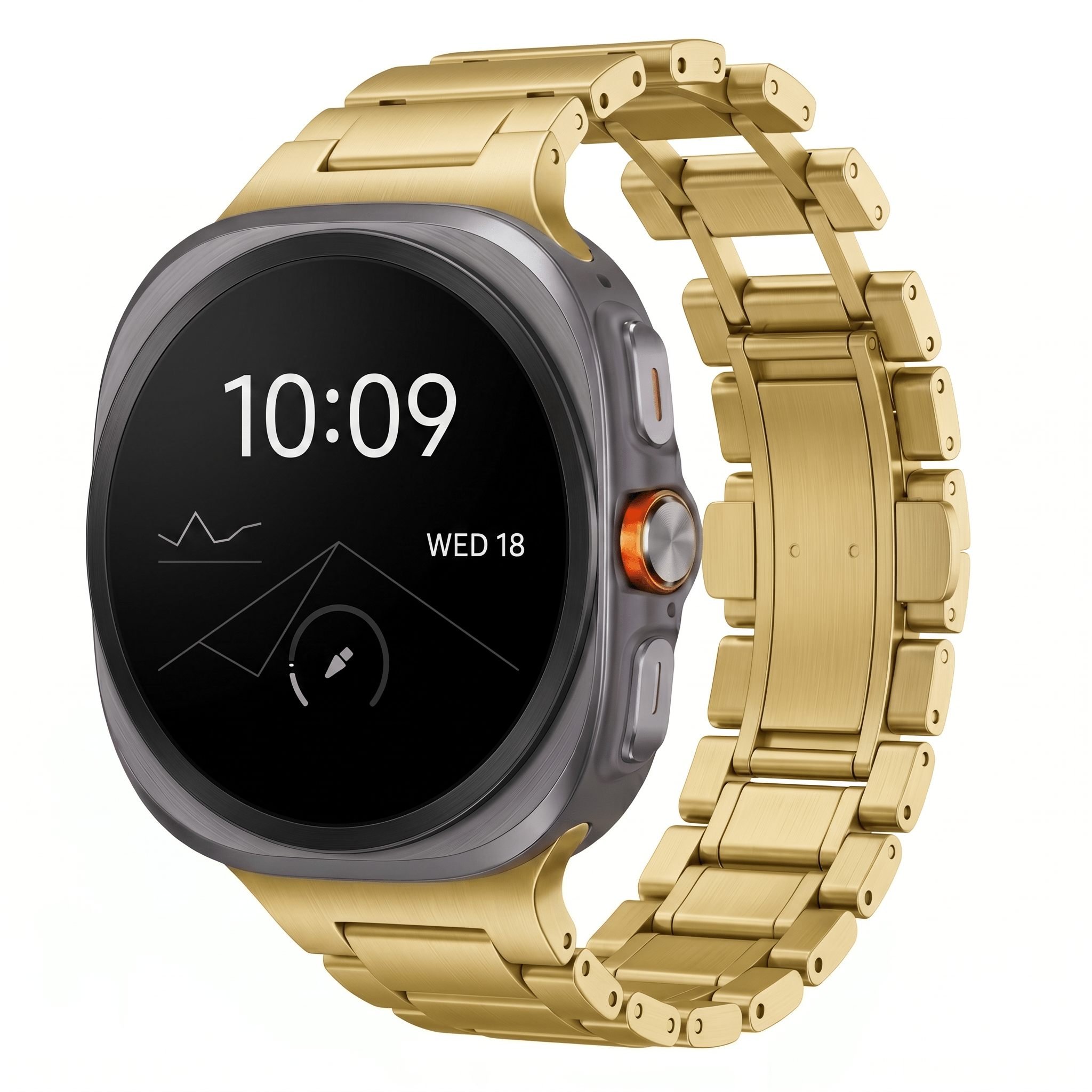 TitanEdge Metal Watch Band – Titanium Style Strap – Samsung Galaxy Watch 7 Ultra - TrendsToLife