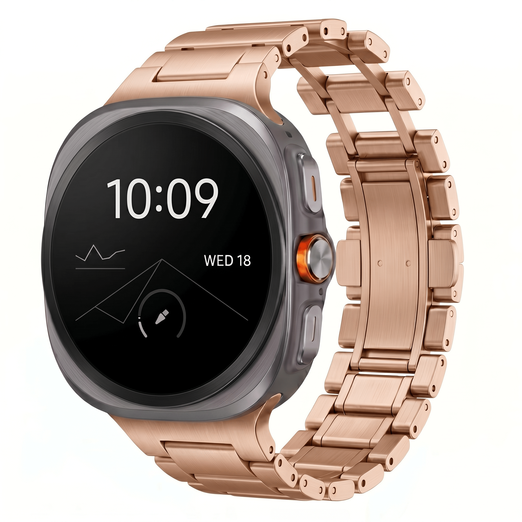 TitanEdge Metal Watch Band – Titanium Style Strap – Samsung Galaxy Watch 7 Ultra - TrendsToLife
