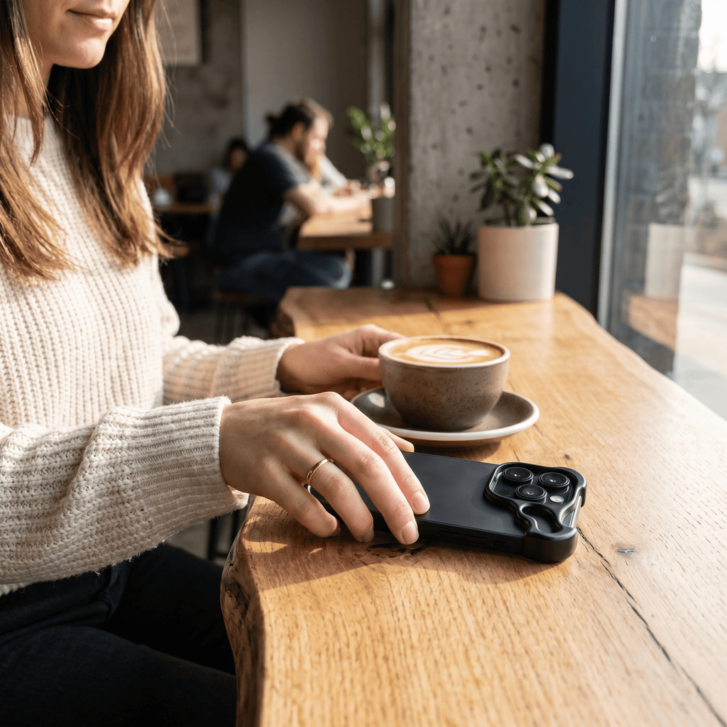 TitanGrip Luxury Stand Case for iPhone 11–16 Series - TrendsToLife