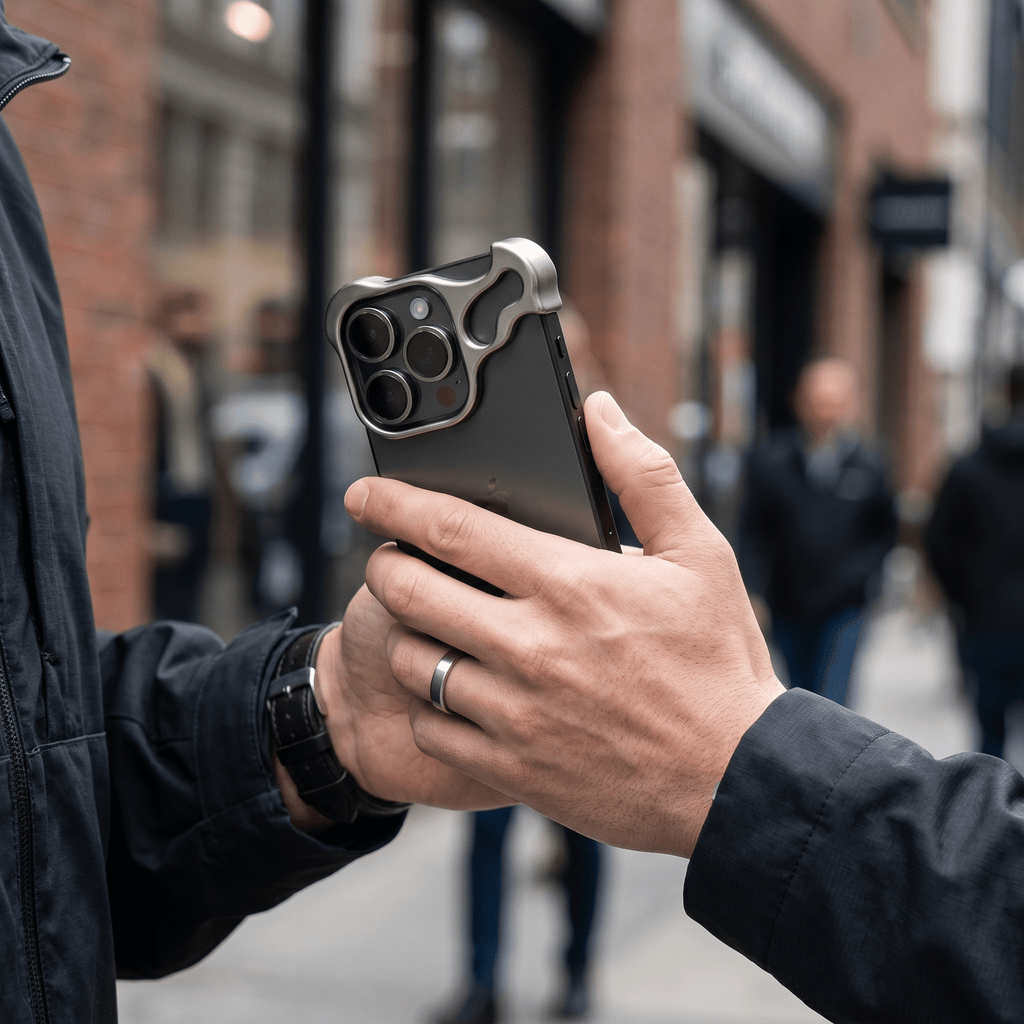 TitanGrip Luxury Stand Case for iPhone 11–16 Series - TrendsToLife