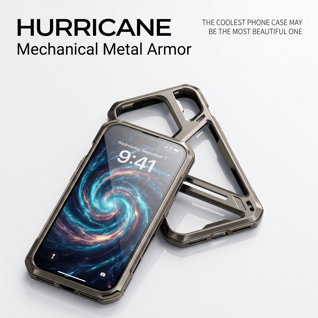 TitanGuard Armor Case – Titanium Alloy Heat Dissipation Case – iPhone 14 Pro–15 Pro Max - TrendsToLife