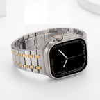 TitanLink Watch Band – Stainless Steel Strap for Apple Watch 7 45mm - TrendsToLife