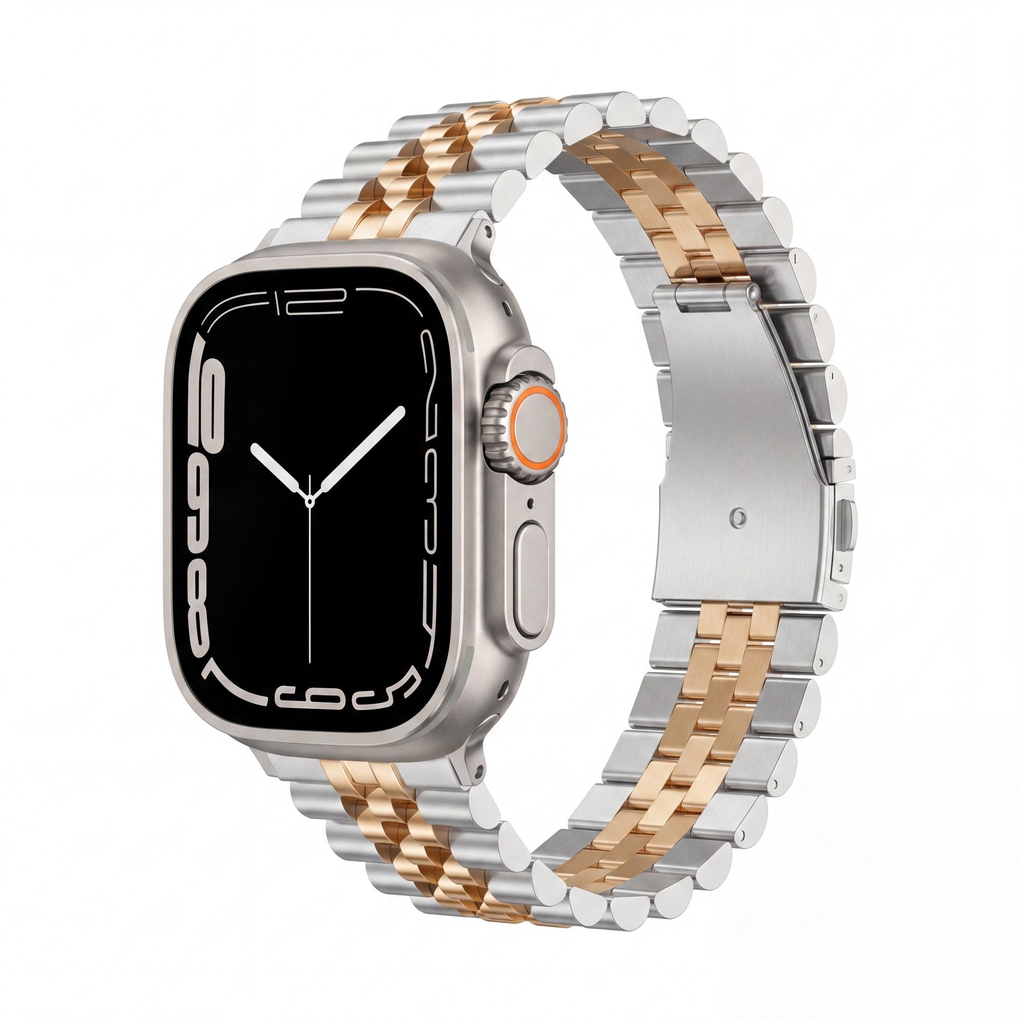 TitanLink Watch Band – Stainless Steel Strap for Apple Watch 8 45mm - TrendsToLife