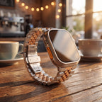 TitanLink Watch Band – Stainless Steel Strap for Apple Watch 8 45mm - TrendsToLife