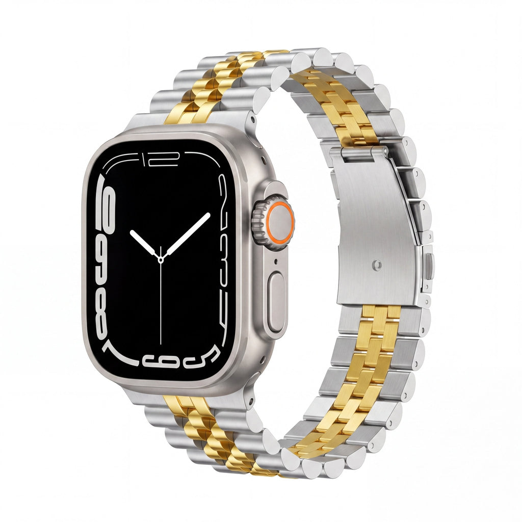 TitanLink Watch Band – Stainless Steel Strap for Apple Watch 8 45mm - TrendsToLife