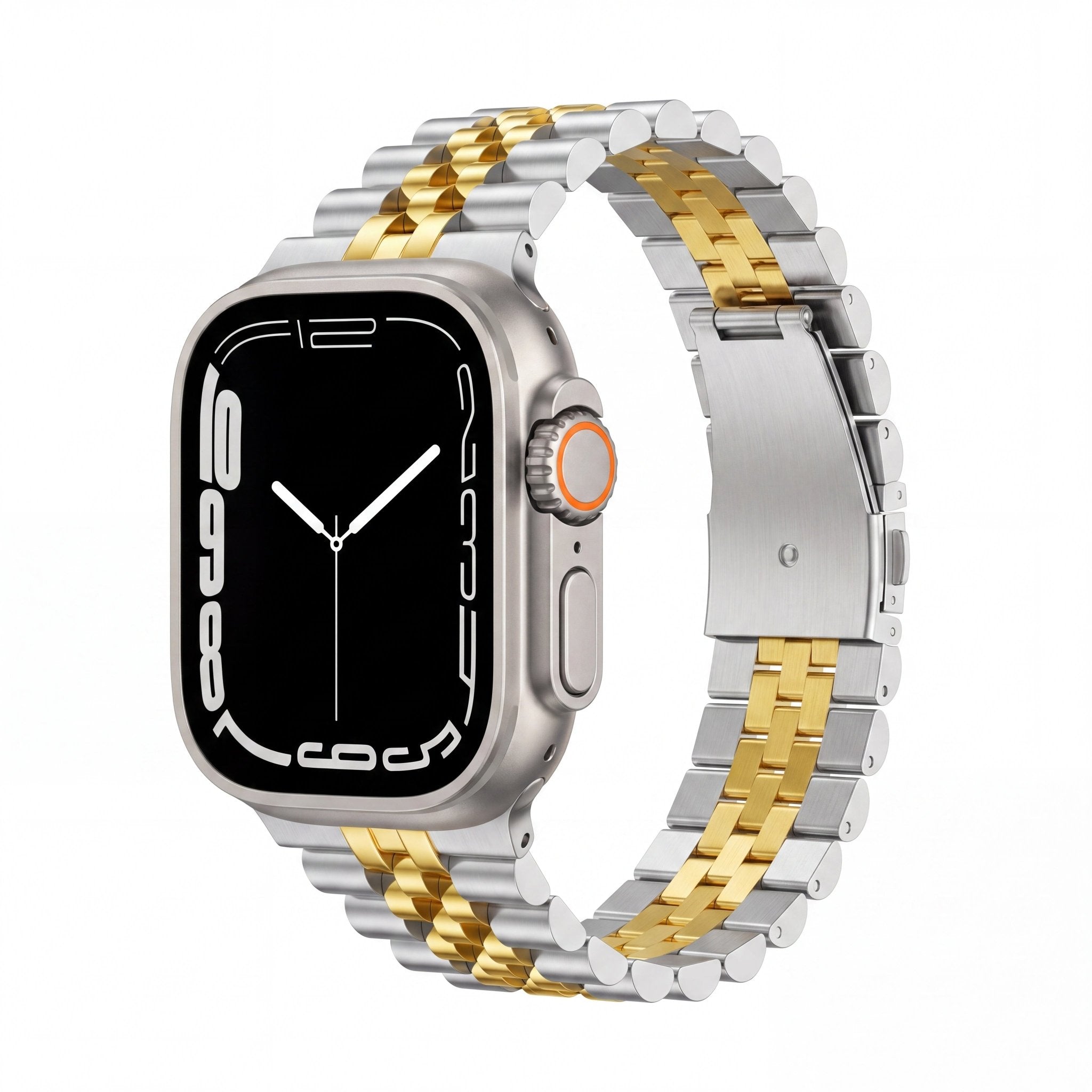 TitanLink Watch Band – Stainless Steel Strap for Apple Watch 8 45mm - TrendsToLife
