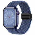 Universal Woven Loop Watch Band – Magnetic Strap for Apple Watch 38–49mm - TrendsToLife