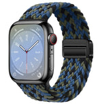 Universal Woven Loop Watch Band – Magnetic Strap for Apple Watch 38–49mm - TrendsToLife
