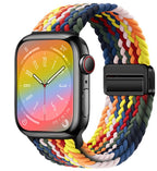 Universal Woven Loop Watch Band – Magnetic Strap for Apple Watch 38–49mm - TrendsToLife