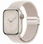 Universal Woven Loop Watch Band – Magnetic Strap for Apple Watch 38–49mm - TrendsToLife