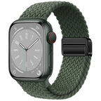 Universal Woven Loop Watch Band – Magnetic Strap for Apple Watch 38–49mm - TrendsToLife
