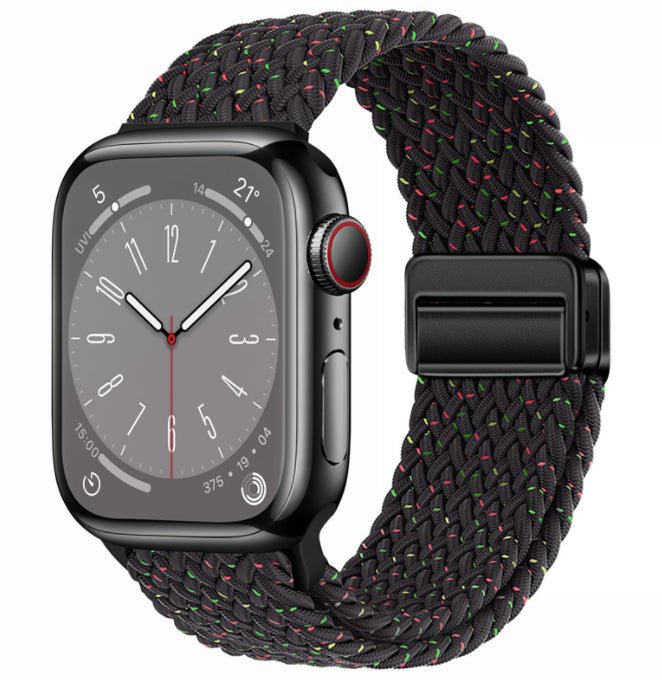 Universal Woven Loop Watch Band – Magnetic Strap for Apple Watch 38–49mm - TrendsToLife