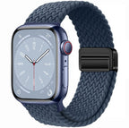 Universal Woven Loop Watch Band – Magnetic Strap for Apple Watch 38–49mm - TrendsToLife