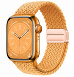 Universal Woven Loop Watch Band – Magnetic Strap for Apple Watch 38–49mm - TrendsToLife