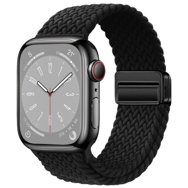 Universal Woven Loop Watch Band – Magnetic Strap for Apple Watch 38–49mm - TrendsToLife