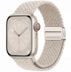 Universal Woven Loop Watch Band – Magnetic Strap for Apple Watch 38–49mm - TrendsToLife