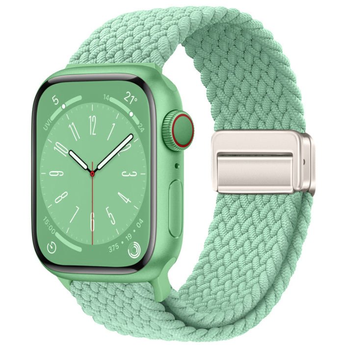 Universal Woven Loop Watch Band – Magnetic Strap for Apple Watch 38–49mm - TrendsToLife