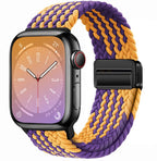 Universal Woven Loop Watch Band – Magnetic Strap for Apple Watch 38–49mm - TrendsToLife
