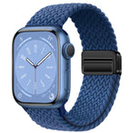 Universal Woven Loop Watch Band – Magnetic Strap for Apple Watch 38–49mm - TrendsToLife