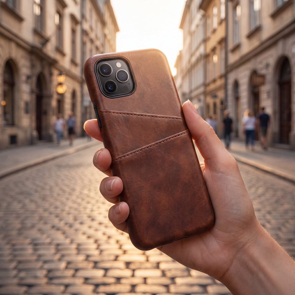 UrbanSlide Leather Card Holder Case for iPhone 11 & 11 Pro Max - TrendsToLife