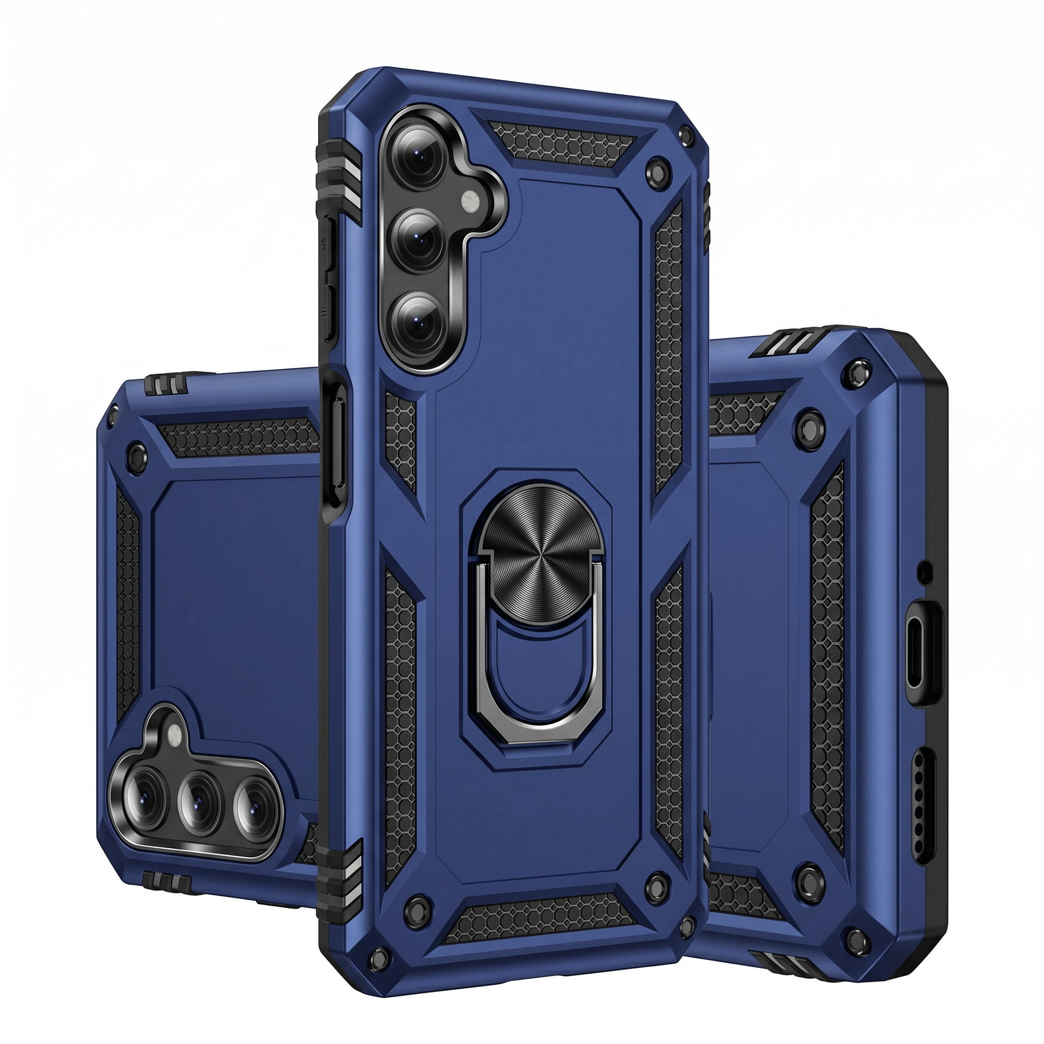 VegaGrip Ring Armor Case – Kickstand Shockproof Cover – Samsung Galaxy A55 5G - TrendsToLife